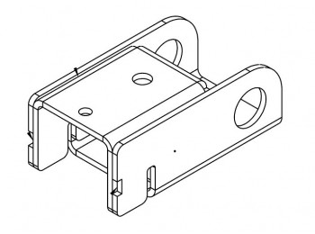 Ballast Block Claw with Studplate Assembly
